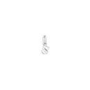 Charm Lettre S - White Gold & White Diamonds - Petit