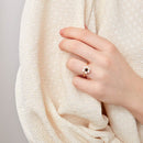 Bague - My Flower Ring Pearl - 10mm - Plaqué Or