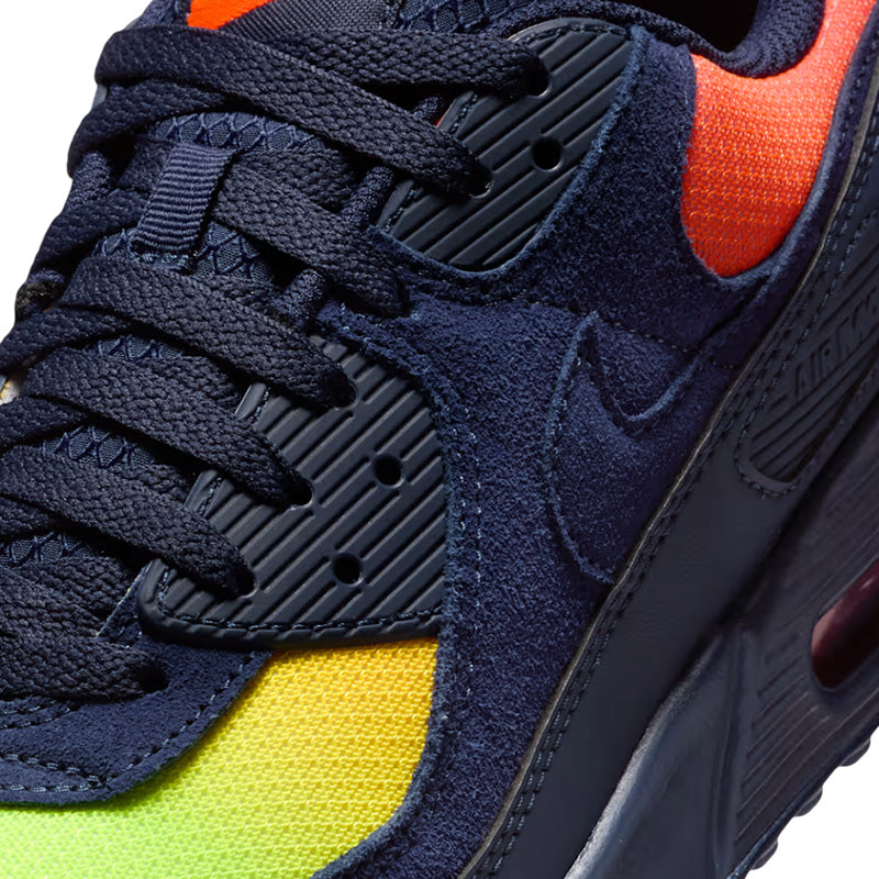 Baskets Nike Air Max 90 - Noir, Bleu, Rouge