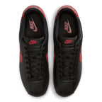 Men's Nike Cortez Classic Leather Trainers - Black, Red, White