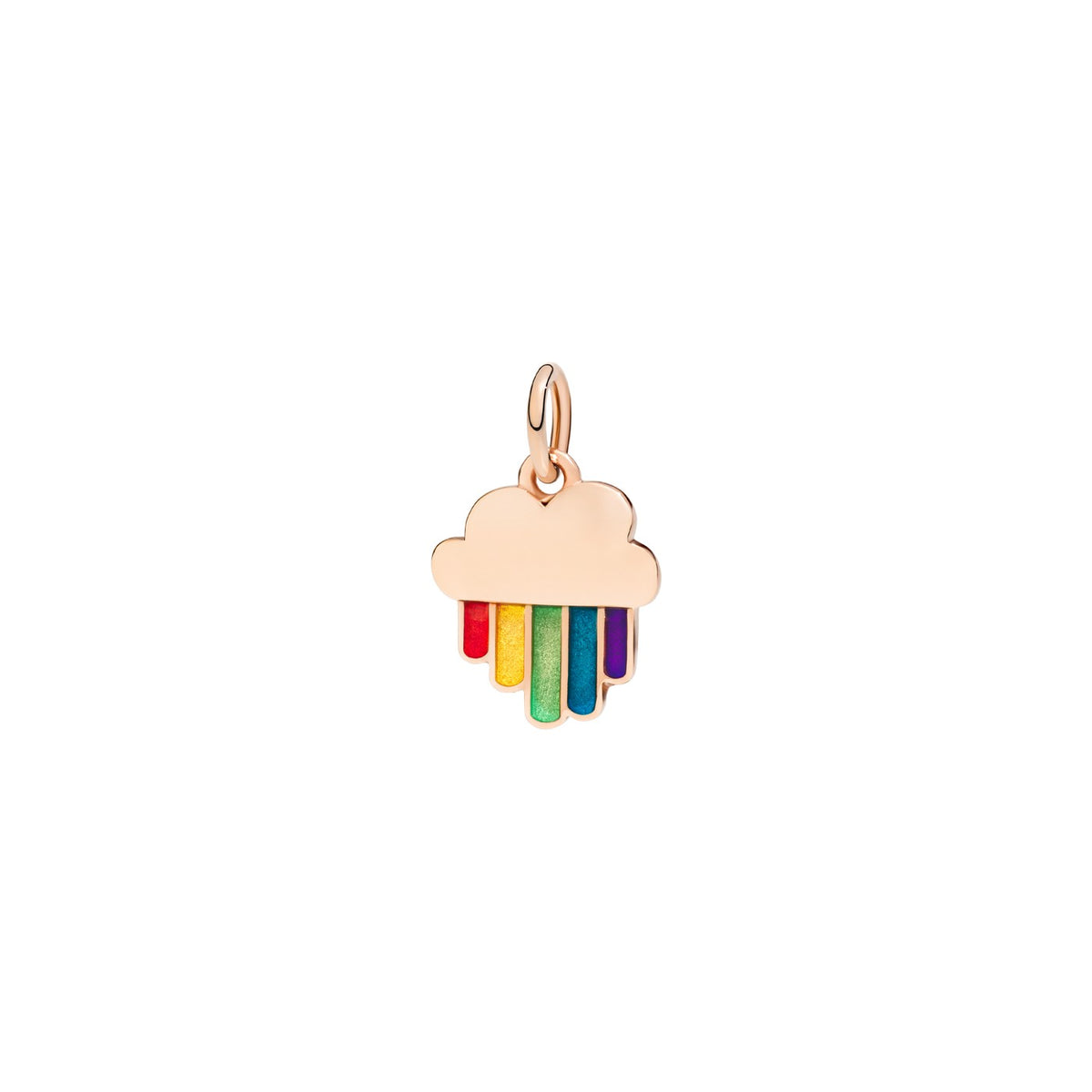 Charm Arc-en-ciel - Or Rose 9K & Émail