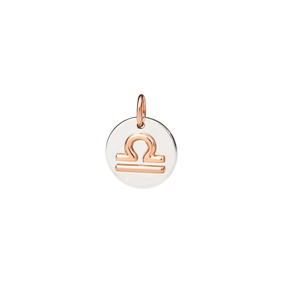 Charm Balance - Or Rose 9K & Argent