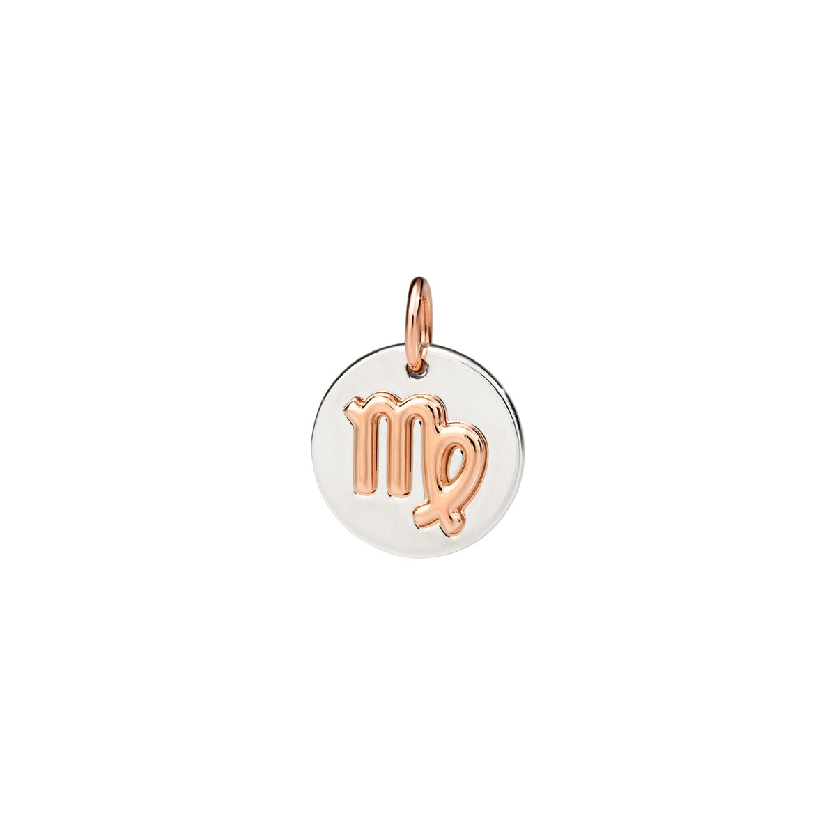 Charm Vierge - Or Rose 9K & Argent