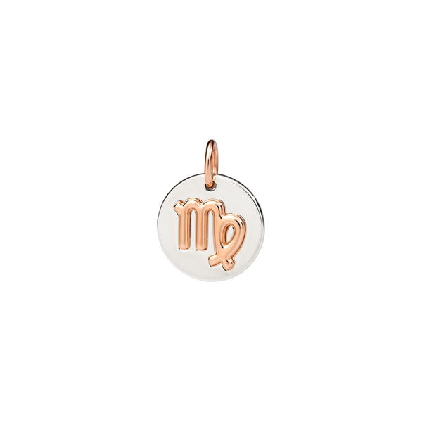 Charm Vierge - Or Rose 9K & Argent