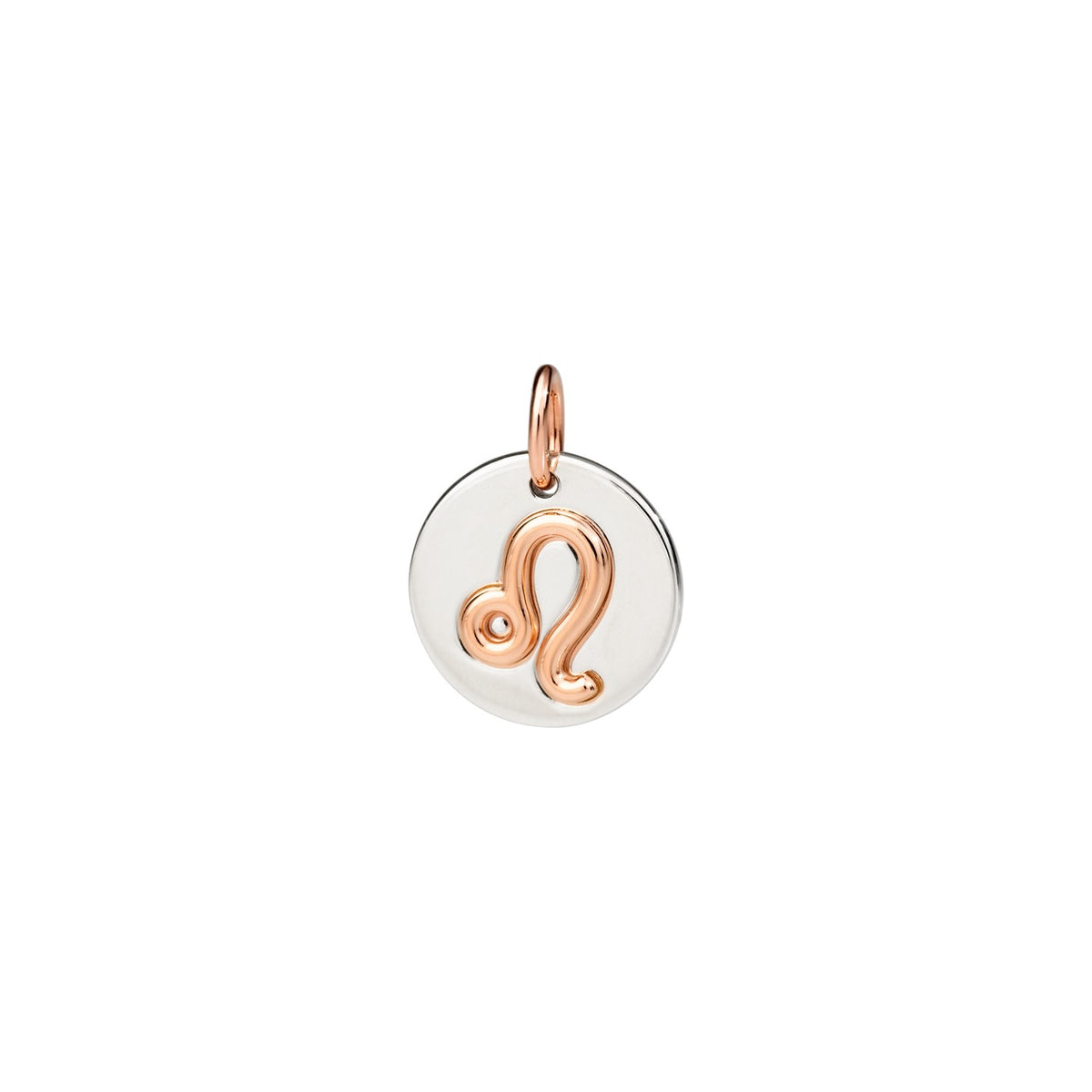 Lejonberlock - 9K roséguld & silver