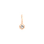 Charm Bollicine Diamant - Or Rose 9K