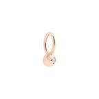 Charm Bollicine Diamant - Or Rose 9K