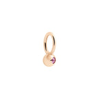 Bollicine-safircharm - 9K rosaguld