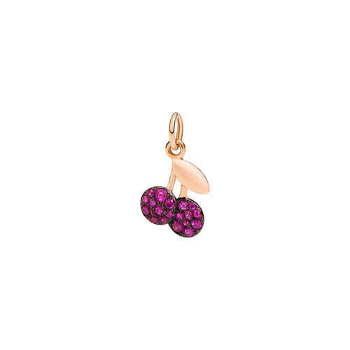 Charm Cherry Dodo Nature - Or Rose 9K