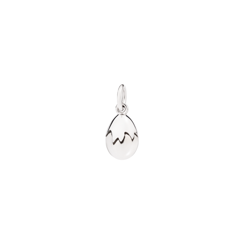 Charm Egg - Silver