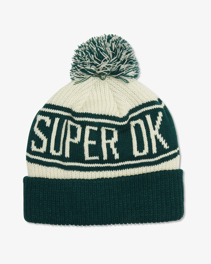 Bonnet - Green-Bone - Homme