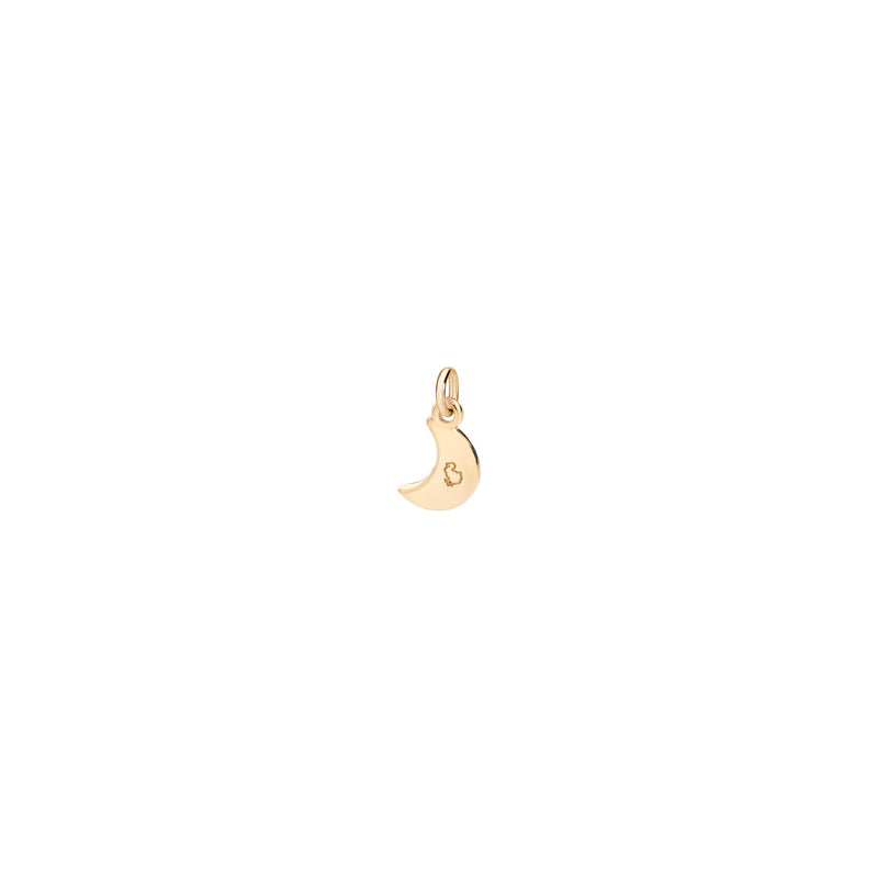 Charm Moon - Yellow Gold - Mini