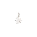 Charm Four Leaf Clover - Rhodium-Plated White Gold - Petit