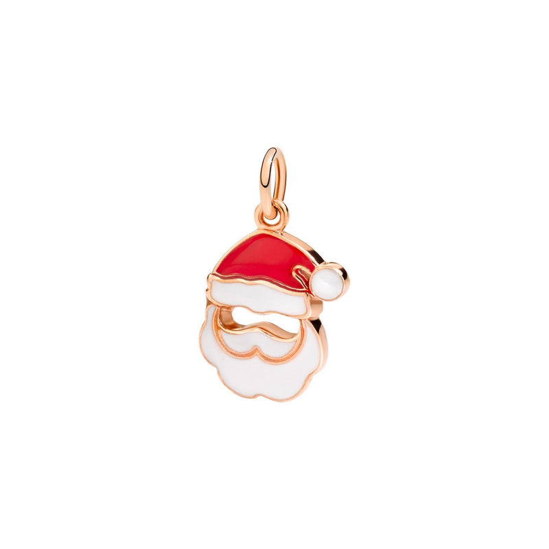 Charm Santa Claus Symbols - Or Rose 9K