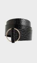 Ceinture Round - Noir