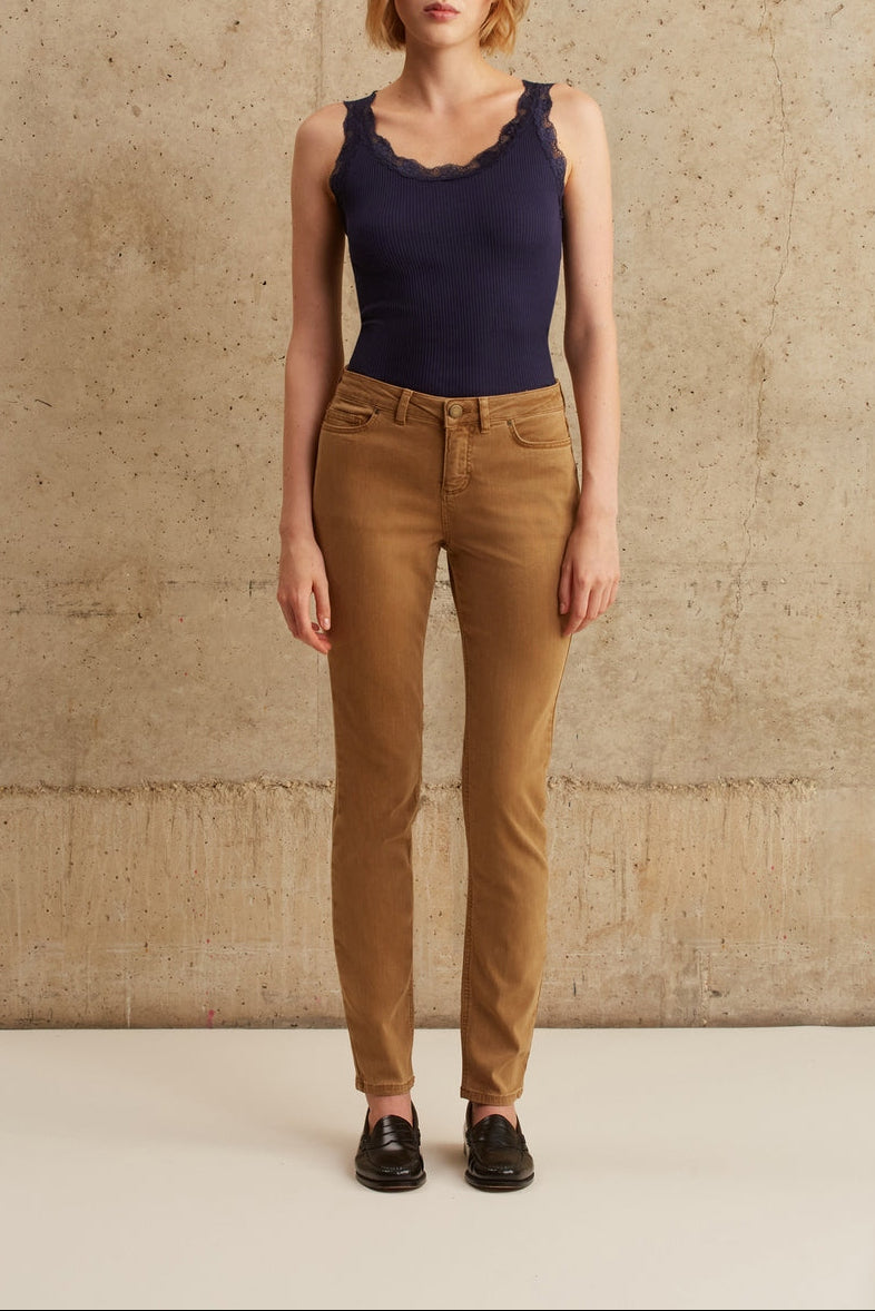 Pantalon Jean Lavinia - Cigare