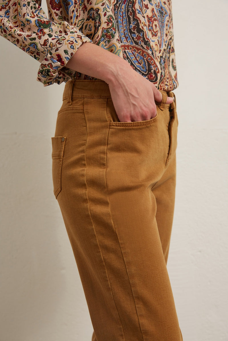 Pantalon Jean Lavinia - Cigare
