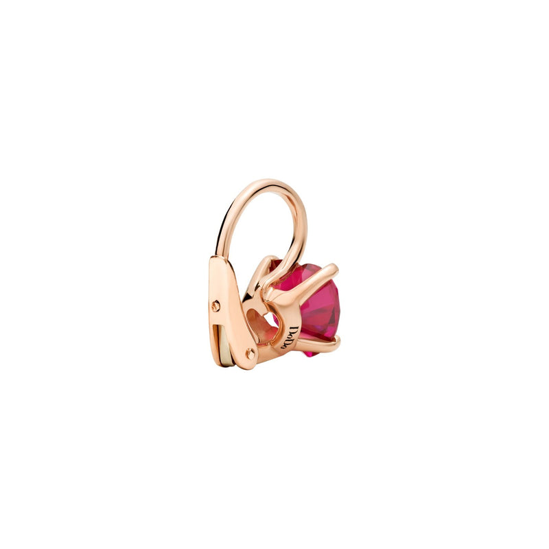 Boucles D'Oreilles Heart Cuore - Or Rose 9K