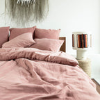 Taie D'Oreiller Lin Et Coton Dolby - Coloris Rosebud