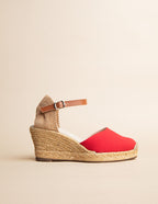 Alpargatas de novia Dolce Vita - Rojo - Mujer