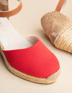Alpargatas de novia Dolce Vita - Rojo - Mujer