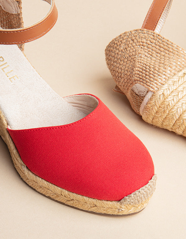Alpargatas de novia Dolce Vita - Rojo - Mujer