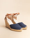 Alpargatas Tacón Alto - Dolce Vita Bride - Azul Marino - Mujer