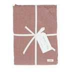 Housse De Couette En Lin Et Coton - Dollar - 240 X 260 Cm - Coloris Rosebud