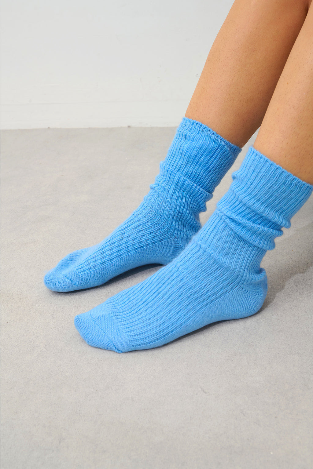 Chewila 4-Ply Socks - Baby Blue - Acc