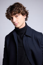 Collo Alto Domi - Nero - Misto - 100% Cashmere