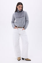 Domi Roll-Neck Collar - Dark Grey - Unisex