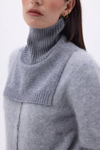 Domi Roll-Neck Collar - Dark Grey - Unisex