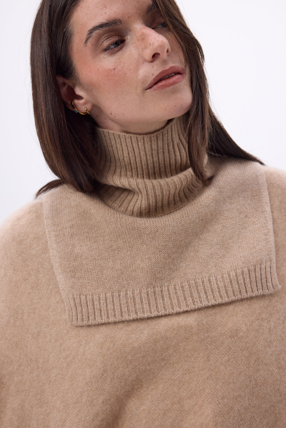Coltrui Domi - Crèmebeige - Unisex - 100% Kasjmier