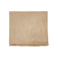 Plaid A/C Broderie - Marron