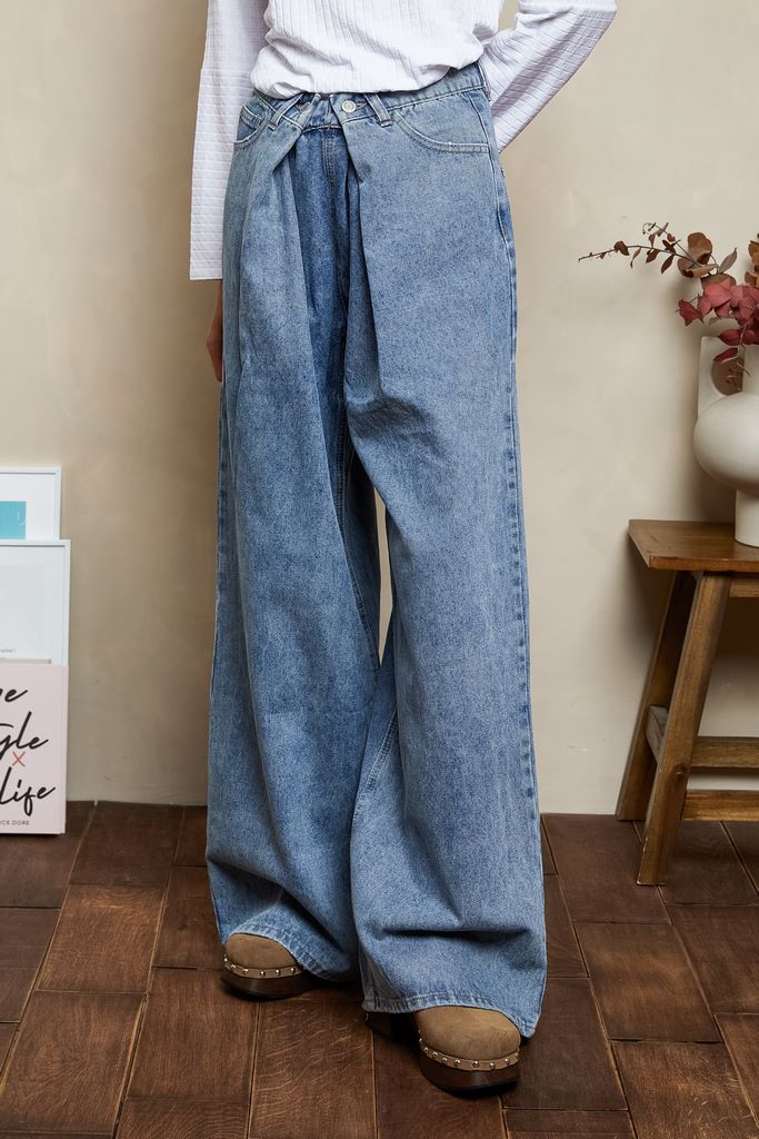 Dora Jeans - Used Blue