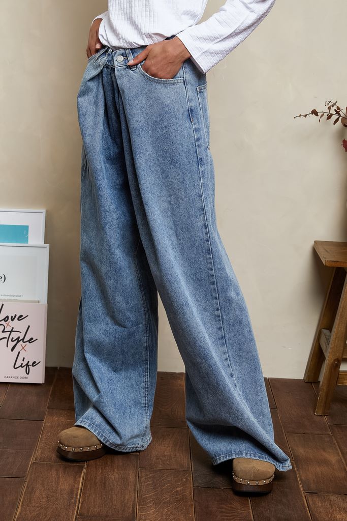 Dora Jeans - Used Blue