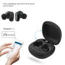 Ecouteurs Bluetooth Avec Reduction De Bruit - Noir - Mixte