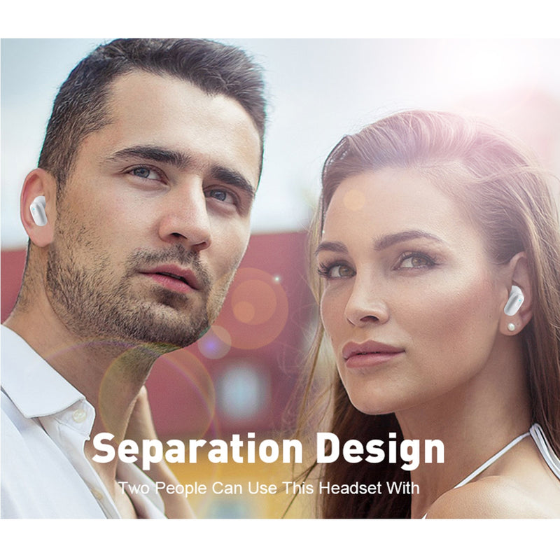 Ecouteurs Bluetooth Avec Reduction De Bruit - Blanc - Mixte