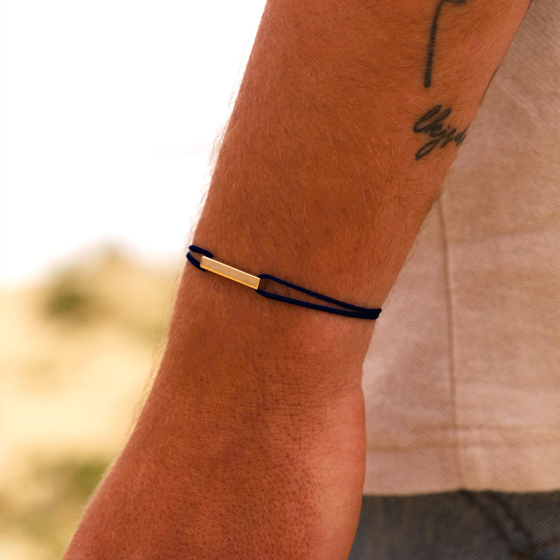 Bracelet Heur - Bleu Marine