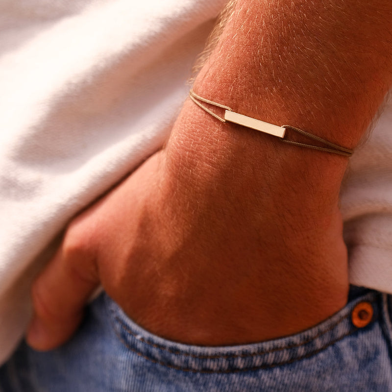Bracelet Quête - Taupe