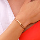 Bracelet Quête - Taupe
