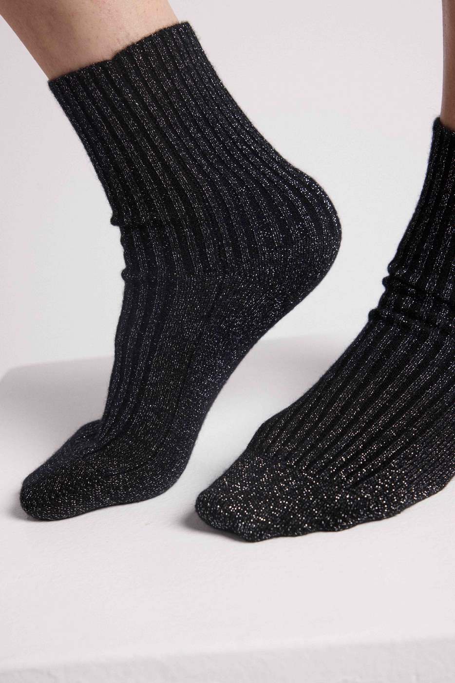 Dorine Unisex Socks - Black