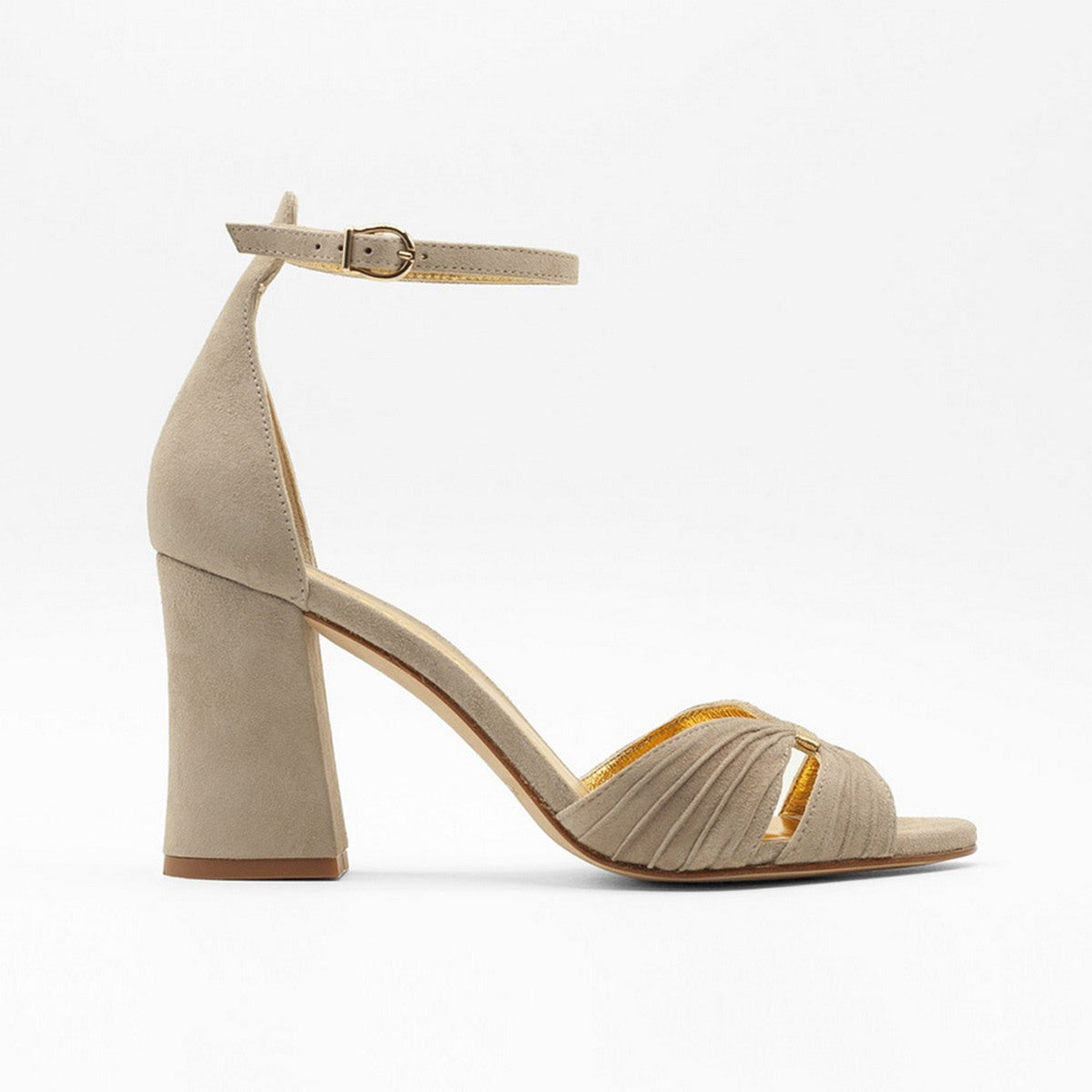 Doris 9 Taupe Heeled Shoes - Light Beige