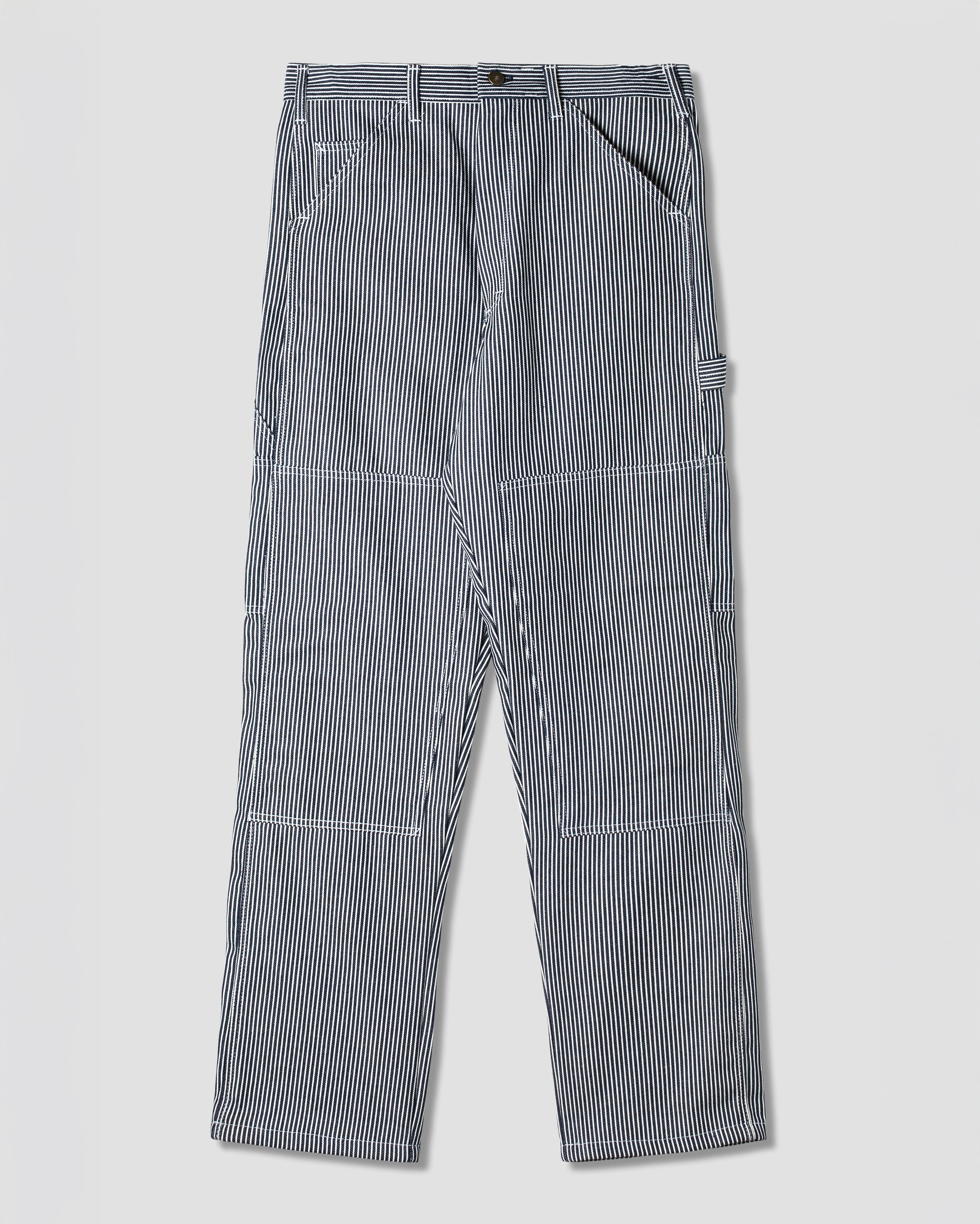 Double Knee Painter Pant - Hickory Stripe