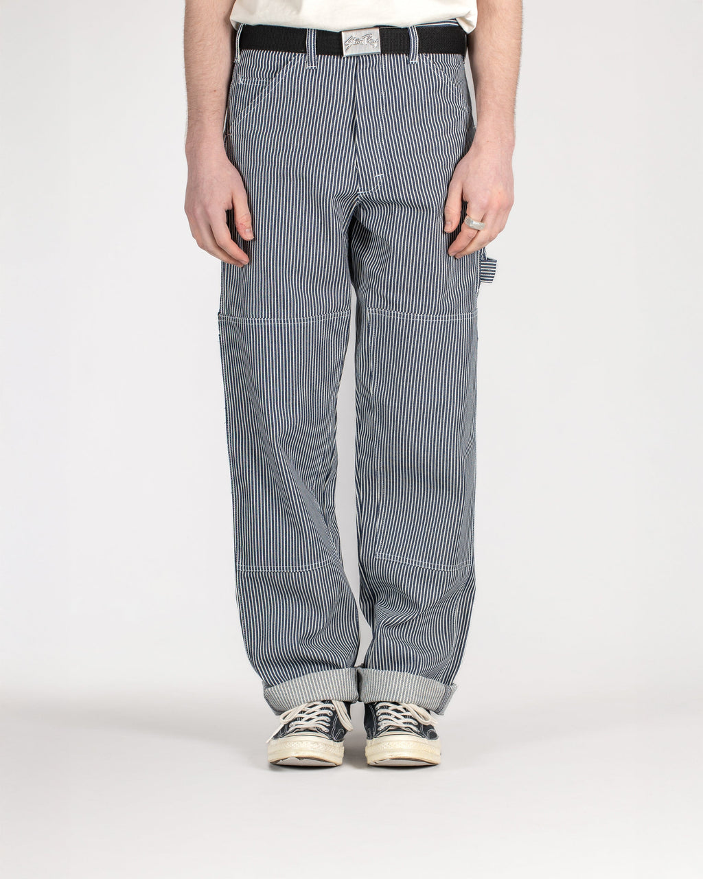 Double Knee Painter Pant - Hickory Stripe