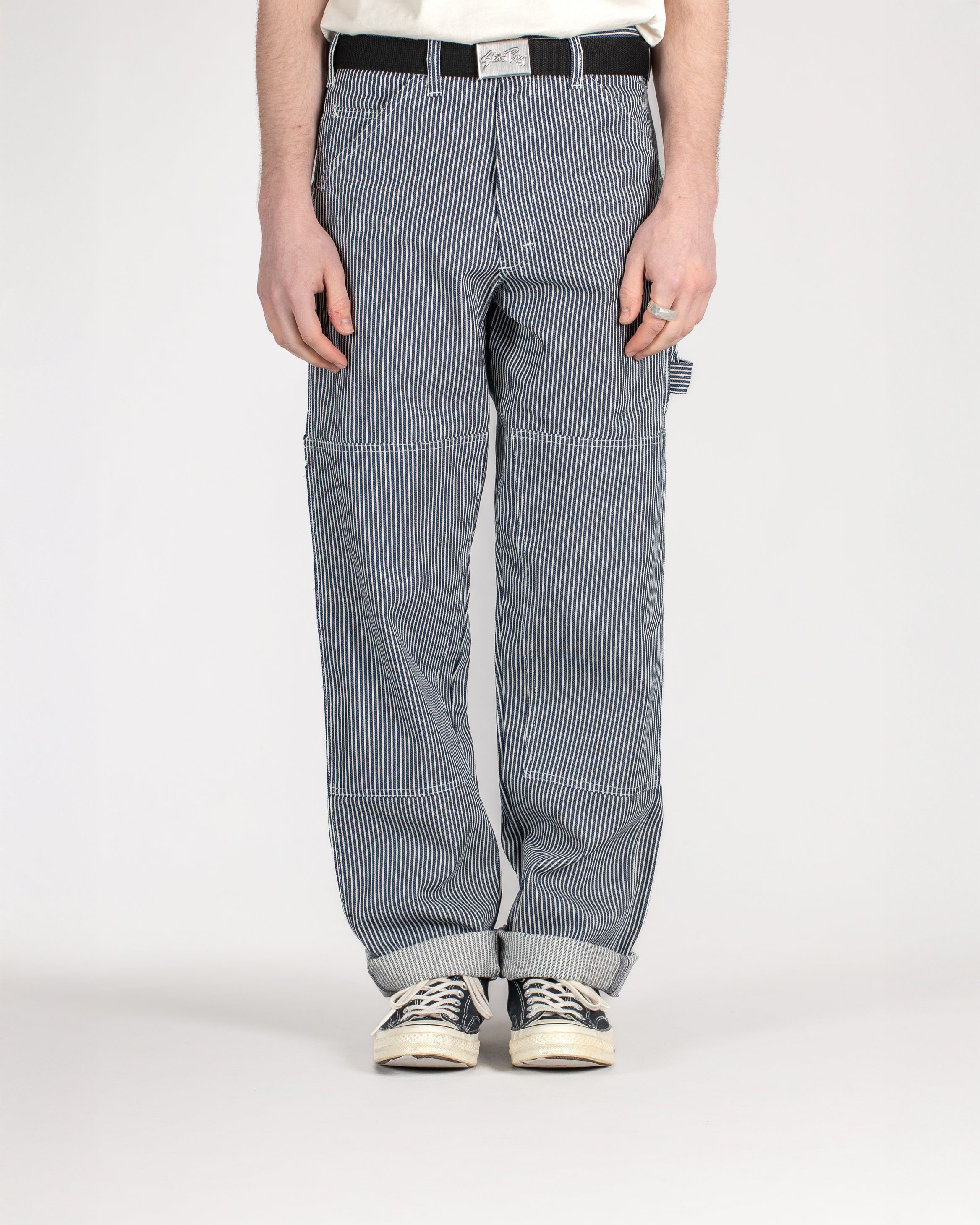 Double Knee Painter Pant - Hickory Stripe