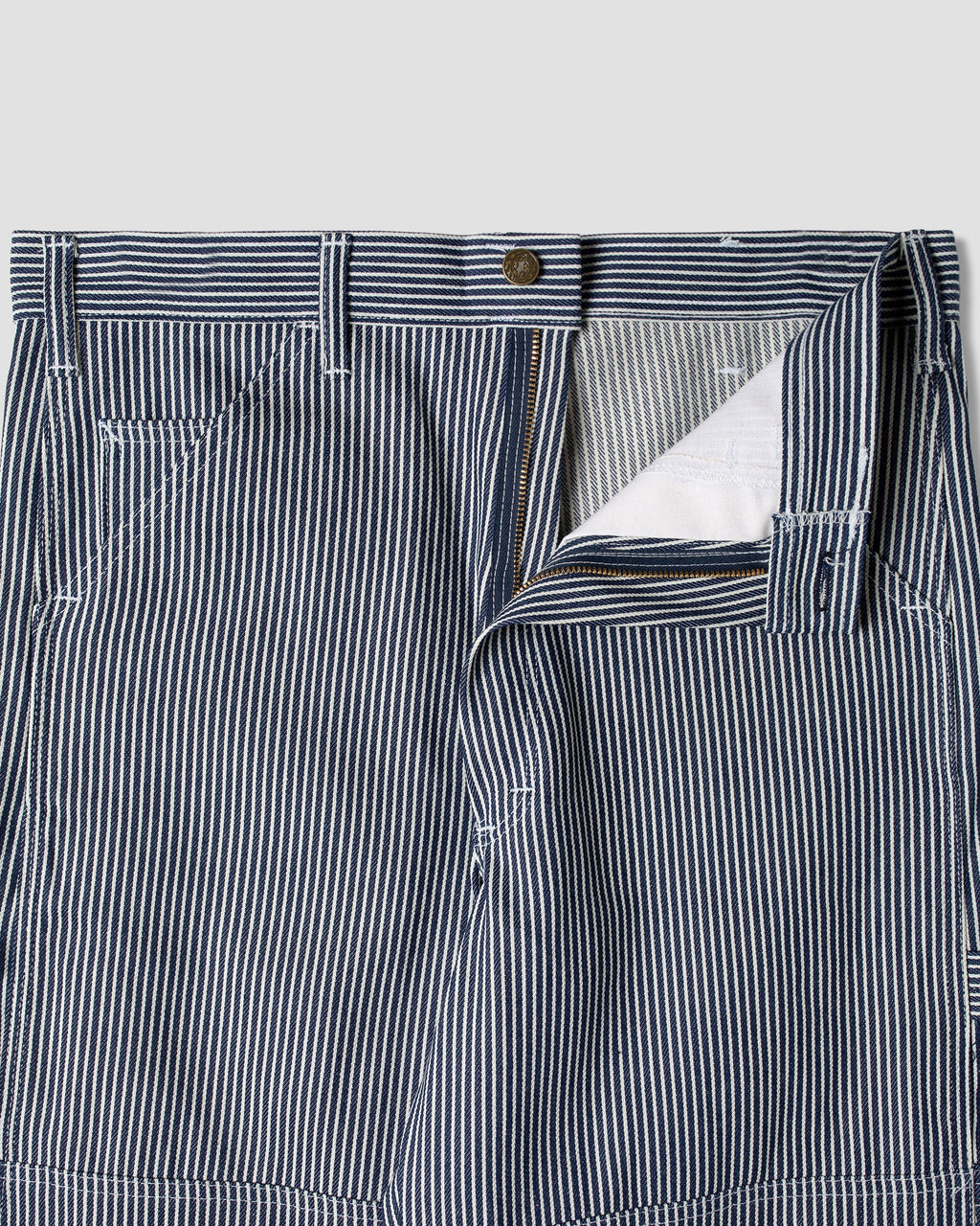 Double Knee Painter Pant - Hickory Stripe