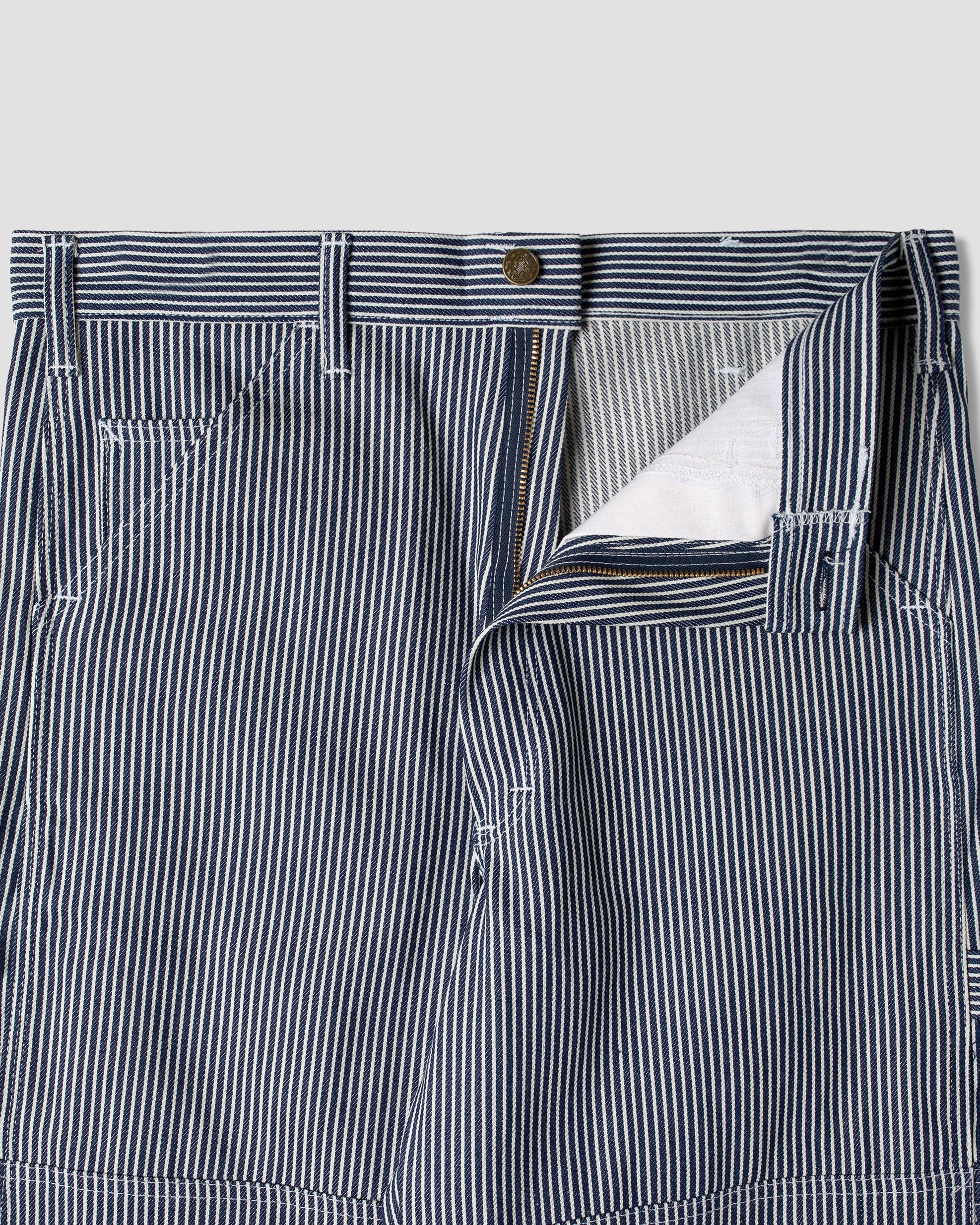 Double Knee Painter Pant - Hickory Stripe