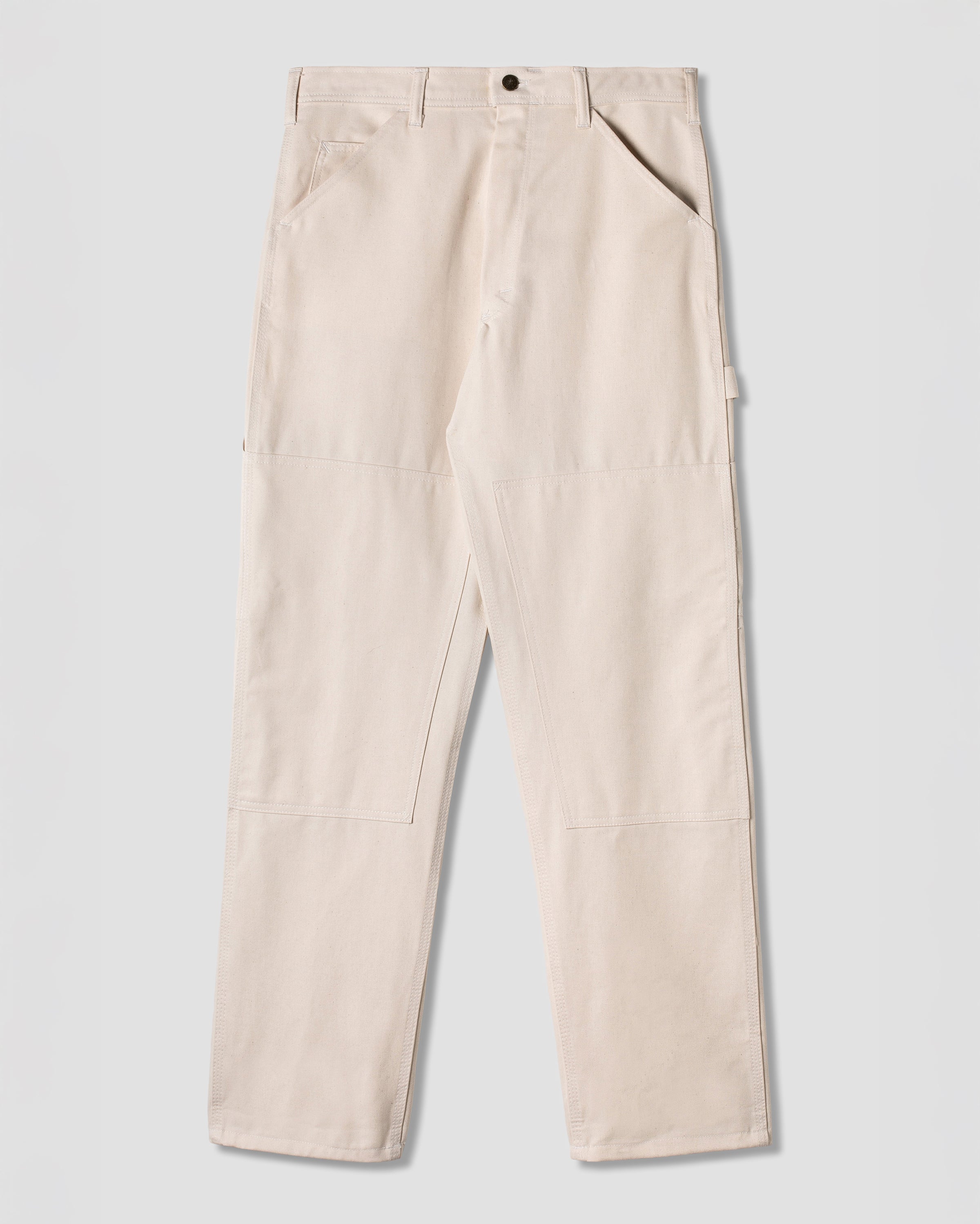 Double Knee Painter Pant - Natural Drill