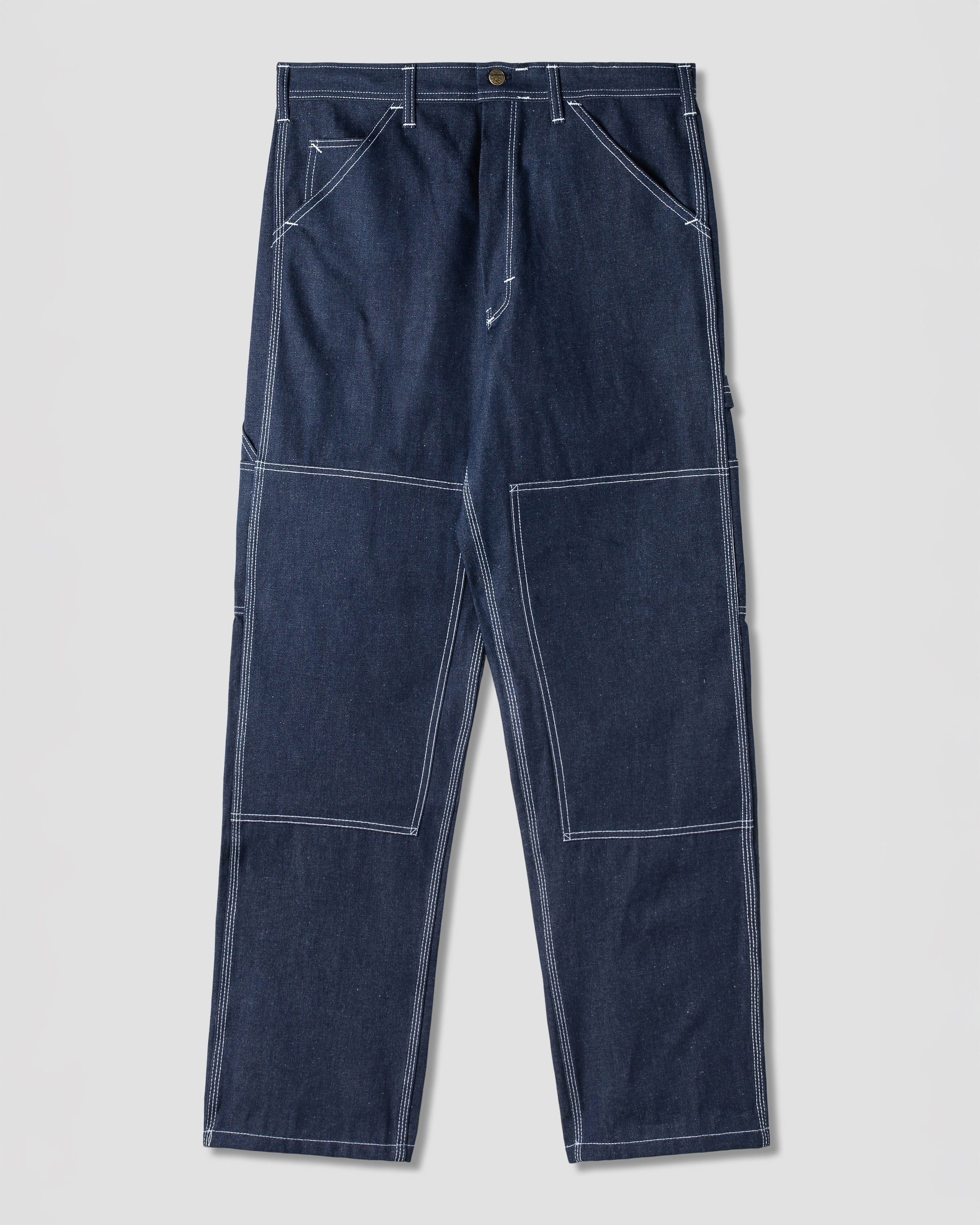 Double Knee Painter Pant - Indigo Denim